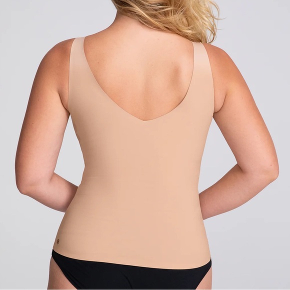 NWOT Honeylove LiftWear Tank women’s size medium in color sand shapewear - Picture 3 of 8